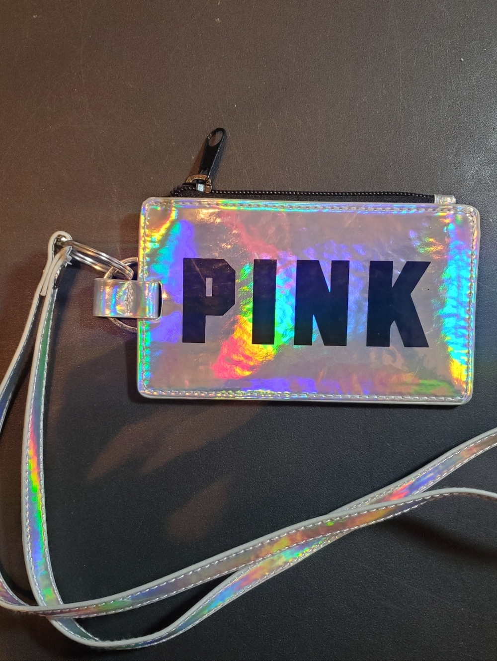 PINK Holographic Wristlet/Cardholder